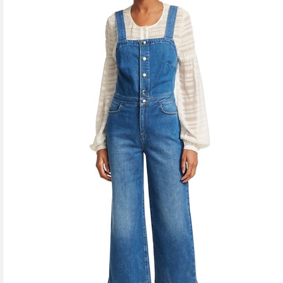 Frame Denim Pants - FRAME denim jumpsuit
